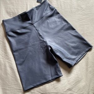 Abercrombie & Fitch Sheen High Waist Bike Shorts